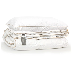 Ковдра MirSon набір пуховий Raffaello White Демі №2002 140x205 + подушка (2200001767768) зображення 1