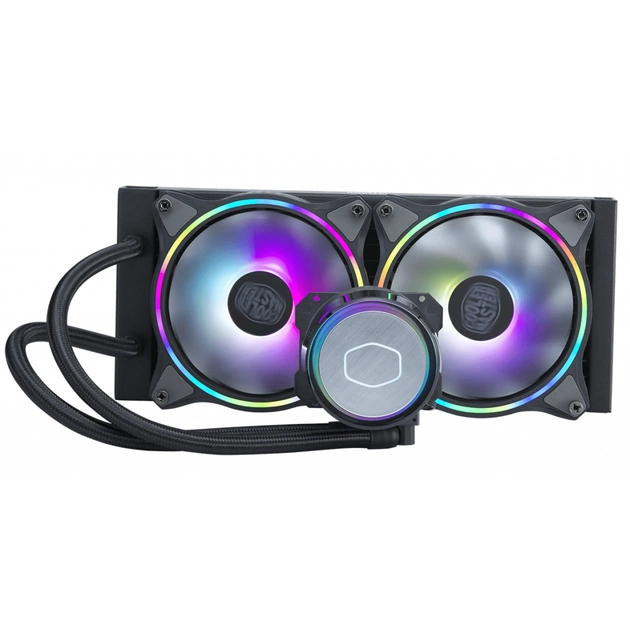 Система рідинного охолодження CoolerMaster MasterLiquid ML240 Illusion (MLX-D24M-A18P2-R1) - изображение 1