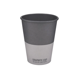 Стаканы одноразовые Buroclean GRAPHITE CUP бумажные 400 мл 50 шт (1080046) изображение 1