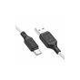 Дата кабель USB 2.0 AM to USB-C 1.0m silicone X90 Cool white HOCO (6931474788450) - уменьшенное изображение 2