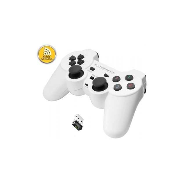 Геймпад Esperanza Gladiator PC/PS3 White (EGG108W) - изображение 1