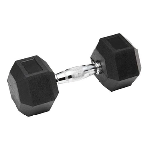 Гантель Stein гексогональна прогумована 7 кг (DB3020-7) зображення 1