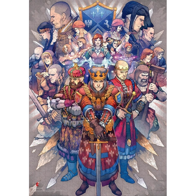 Пазл GoodLoot The Witcher Northern Realms 500 елементів (5908305246756) - picture 9