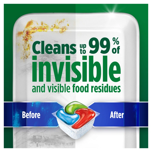 Таблетки для посудомийних машин Fairy Platinum Plus All in One Fresh Herbal Breeze 17 шт. (8006540728772) - зображення 3