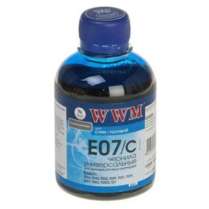 Чорнило WWM Epson Stylus Universal Cyan (E07/C) зображення 1