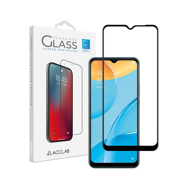 Скло захисне ACCLAB Full Glue Oppo A15 (1283126510991) - зображення 1