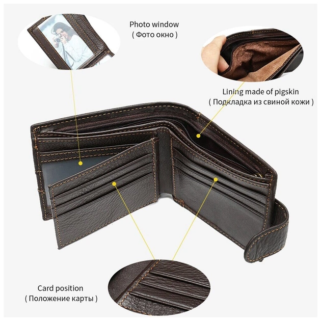 Гаманець Vintage Коричневий (20233) - изображение 11