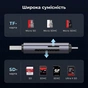 Зчитувач флеш-карт Ugreen USB-C + USB to TF/SD 3.0 CM185 gray (50706) - уменьшенное изображение 2