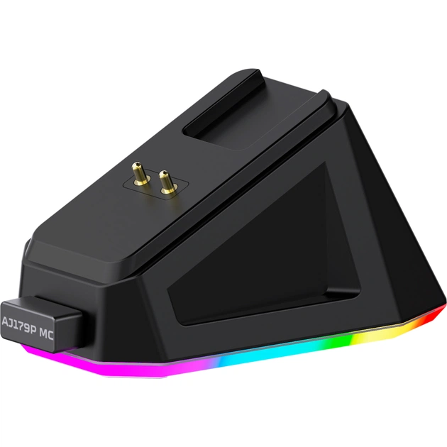 Мишка Ajazz AJ179P MC Charging Dock Wireless/Bluetooth/USB Black (AJ179P-MC-B) - picture 5
