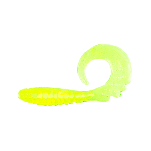 Силікон рибальський FishUP Fancy Grub 2" 046 - Lemon (10шт/уп) (1864.04.11) - зображення 1