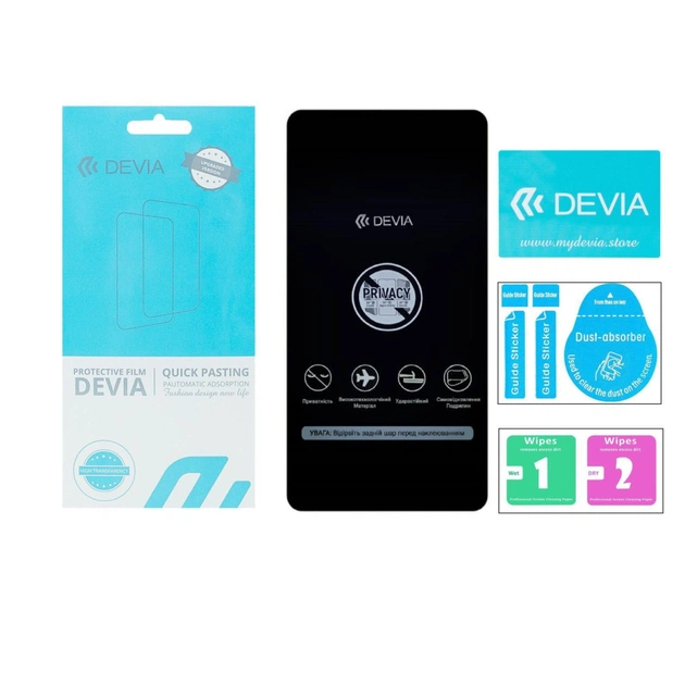 Плівка захисна Devia Hydrogel Samsung M34 front+back (DV-SM-M34FB) - зображення 1