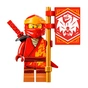 Конструктор LEGO Ninjago Вогненний дракон ЕВО Кая 204 деталі (71762) - зменшене зображення 3