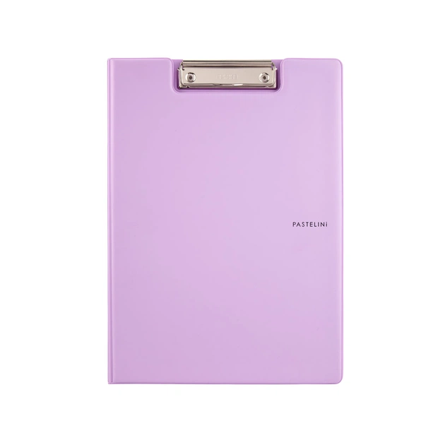 Клипборд-папка Axent Pastelini з металевим кліпом А4 вініл Бузкова (2514-36-A) - picture 1