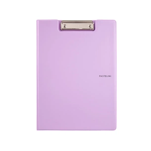 Клипборд-папка Axent Pastelini з металевим кліпом А4 вініл Бузкова (2514-36-A) зображення 1