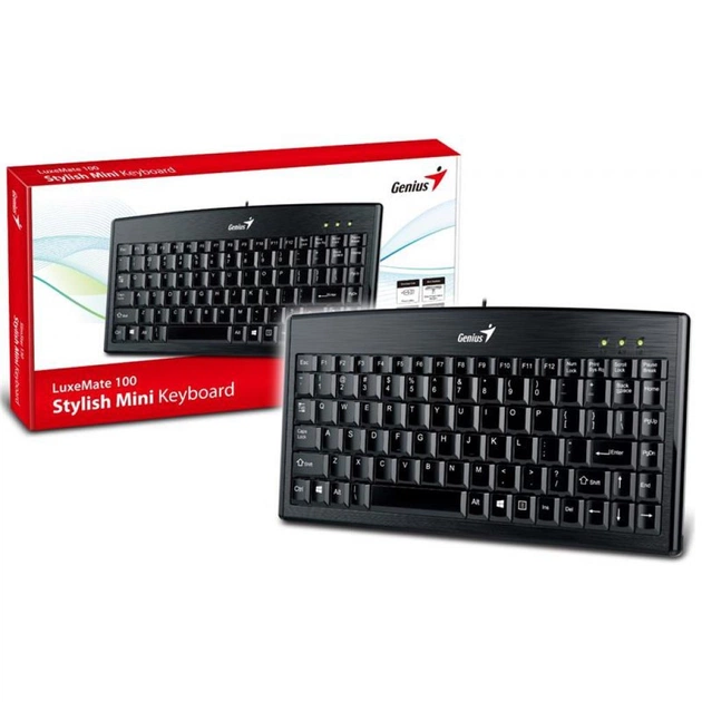 Клавіатура Genius LuxeMate 100 USB Ukr (31300725104) - зображення 1