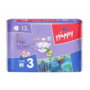 Підгузки Bella Baby Happy Midi 5-9 кг 13 шт (5900516600365) зображення 1