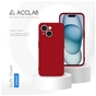 Чохол до мобільного телефона ACCLAB SoftShell Apple iPhone 15 Red (1283126586378) - зменшене зображення 4