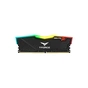 Модуль пам'яті для комп'ютера DDR4 8GB 3200 MHz T-Force Delta Black RGB Team (TF3D48G3200HC16C01) - уменьшенное изображение 1
