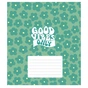 Зошит Школярик Good vibes only 24 аркуша клітинка (024-3561K) - зменшене зображення 5