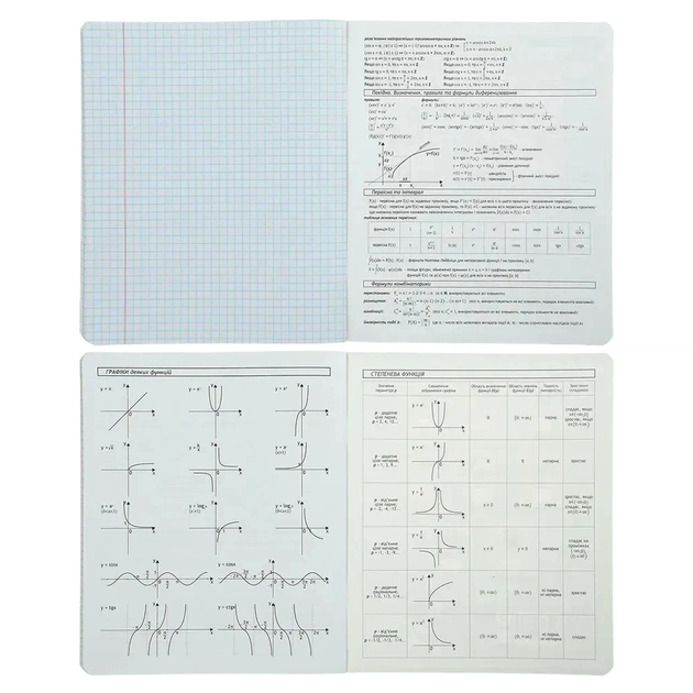 Зошит ZiBi набір учнівських BLACK 10 штук, 8 предметів (ZB.1700-99) - picture 11