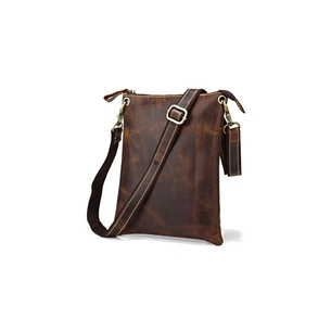 Сумка Vintage Шкіряна Коричнева (14061) зображення 1