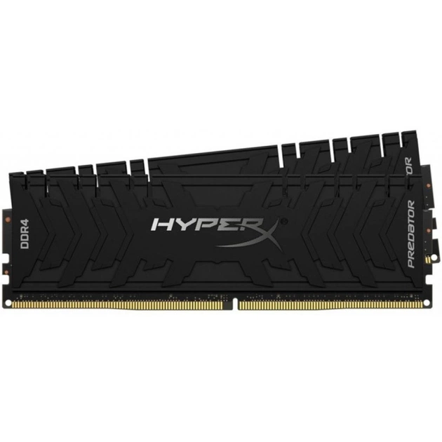 Модуль пам'яті для комп'ютера DDR4 16GB (2x8GB) 4800 MHz HyperX Predator Kingston Fury (ex.HyperX) (HX448C19PB3K2/16) - изображение 1