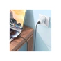 Дата кабель USB 2.0 AM to Lightning 1.0m Lenny silicone BX113 black BOROFONE (6941991115394) - зменшене зображення 6