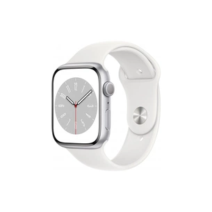 Смарт-годинник Apple Watch Series 8 GPS 45mm Silver Aluminium Case with White Sport Band - Regular (MP6N3UL/A) зображення 1