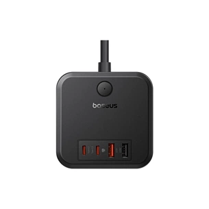 Мережевий фільтр живлення Baseus PowerCombo Cube Power Strip (E00066400117-00) picture 1