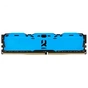 Модуль пам'яті для комп'ютера DDR4 8GB 3000 MHz IRDM Blue Goodram (IR-XB3000D464L16S/8G) - зменшене зображення 1