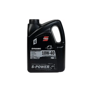 Моторна олива S-POWER DYNAMIC TDi 10W-40 4л зображення 1