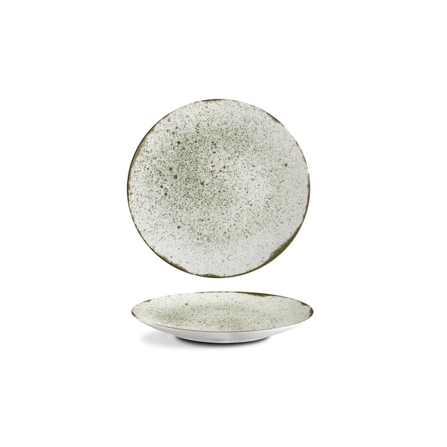 Тарелка G.Benedikt Isabelle Rustic кругла 27 см Olive (ISC2127-K0025) - изображение 1
