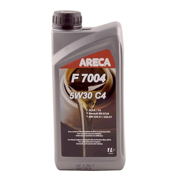 Моторное масло Areca F7004 5W-30 C4 1л (50894) - изображение 1