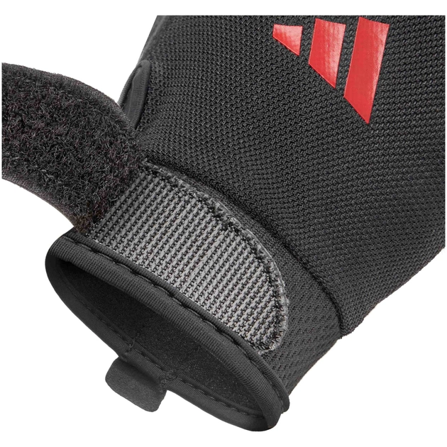 Рукавички для фітнесу Adidas Essential Training Gloves ADGB-15001RD чорний, червоний S (885652025843) - picture 3