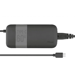 Блок живлення до ноутбуку Trust Moda Universal 60W USB-C Charger (21478) зображення 1
