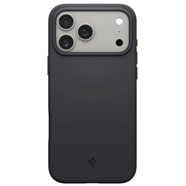 Чохол до мобільного телефона Spigen Silicone Fit MagFit iPhone 17 Pro Black (ACS10335) - зображення 1