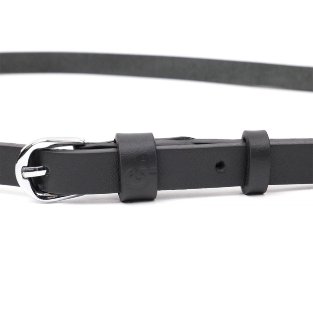 Ремінь Grande Pelle Жіночий з натуральної шкіри Чорний (11693) - зображення 5