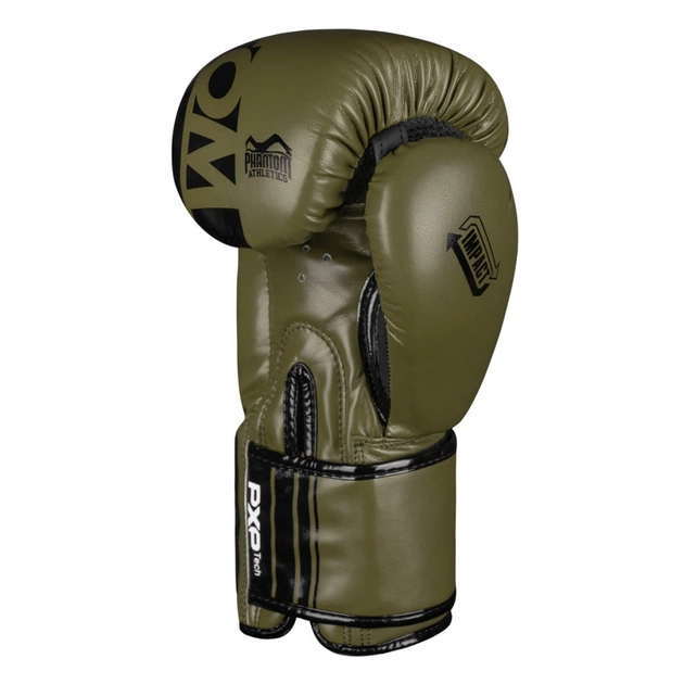 Боксерські рукавички Phantom APEX Army Green 16oz (PHBG2400-16) - зображення 3