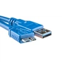 Дата кабель USB 3.0 AM to Micro B 1.5m PowerPlant (KD00AS1231) - зменшене зображення 1