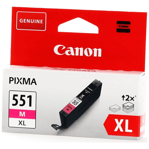 Картридж Canon CLI-551XL Magenta 11 ml (6445B001) - зображення 1