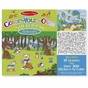 Набір для творчості Melissa&Doug Набір розмальовок-наліпок Тварини (MD9468) - зменшене зображення 1