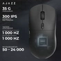 Мишка Ajazz NJ07-MC Combo Wireless/Bluetooth/USB Black (NJ07-MC-B) - зменшене зображення 12
