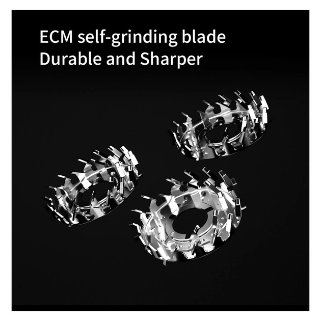 Електробритва Xiaomi Enchen Steel 3S Black/Gold - зображення 4