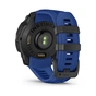 Смарт-годинник Garmin Instinct 3, 45mm, AMOLED, Black with Bolt Blue Band, GPS смарт-годинник (010-02936-03) - зменшене зображення 6