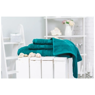 Рушник MirSon набір банний 5004 SoftNess Darkemerald 40x70, 50x90, 70x140 (2200003183283) зображення 1