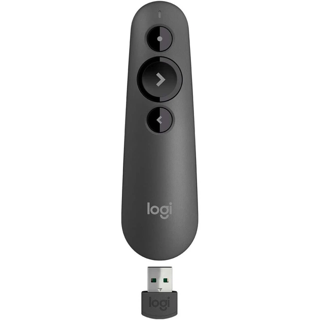 Презентер Logitech R500s Laser Pointer Presentation Remote Graphite (910-005843) - picture 2
