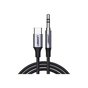 Кабель мультимедійний USB-C to 3.5mm M 1.0m CM450 Ugreen (20192) - зменшене зображення 2