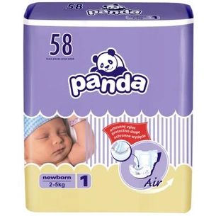 Підгузки Bella Panda Newborn 58 шт (5900516601683) зображення 1