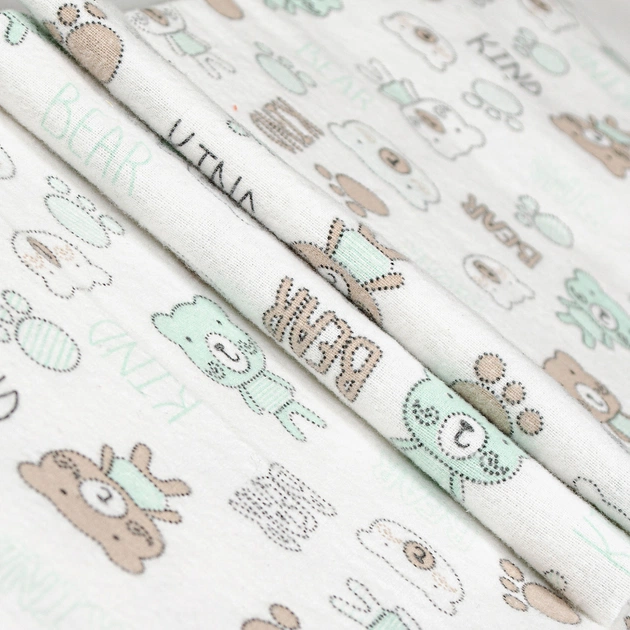 Дитячий постільний набір Home Line Тедді (кофейно-ментоловий) (174749) - picture 2