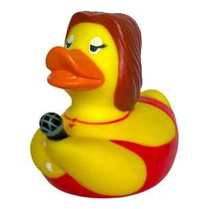 Игрушка для ванной Funny Ducks Утка Певица (1331) изображение 1